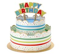 Hallmark 3D & Pop Up Birthday Card, Happy Birthday Cake, Kids, Novelty