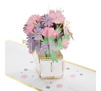 Hallmark 3D & Pop Up Floral Card, Someone Special, Floral Design, Lilac & Pink Flowers, Birthday, Mother’s Day, Thinking of You