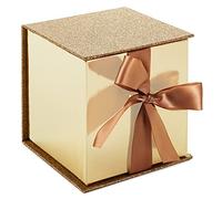 Hallmark 5XBC1078 Signature Small Gift Box (Gold), Paper