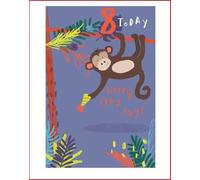 Hallmark 8th Birthday Card - Monkey 8 Today Happy Play Day