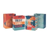 Hallmark 9" Medium Gift Bag Bundle for Dads