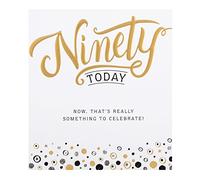 Hallmark 90th Birthday Card "Congratulations" - Small