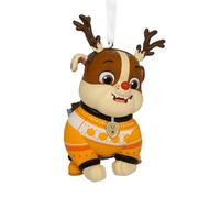 Hallmark A Paw Patrol Christmas Holiday Rubble Christmas Ornament, Gifts for Kids