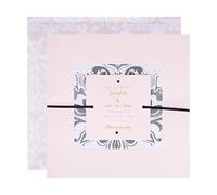 Hallmark Anniversary Card Daughter and Son-In-Law - Contemporary Text Based Design