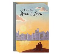 Hallmark Anniversary Card for Husband or Boyfriend (Man I Love)