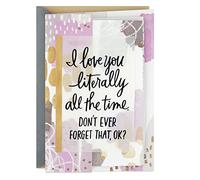 Hallmark Anniversary Card for Husband, Wife, Boyfriend, Girlfriend (Love You All the Time)
