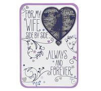 Hallmark Anniversary Card For Wife 'Always and Forever' - Medium