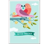 Hallmark Anniversary Card Love Birds - Better Together Anniversary Card