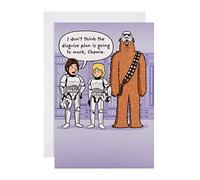Hallmark Any Occasion Card - Funny Hallmark Studio Star Wars Design,Black