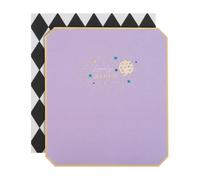 Hallmark Balloon Design Classic Minimalist Birthday Card For Niece - Lilac
