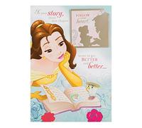 Hallmark Beauty and the Beast Birthday Card "Keepsake Book" - Medium