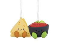 Hallmark Better Together Chips and Salsa Magnetic Christmas Ornaments, Set of 2, Shatterproof
