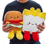 Hallmark Better Together Jumbo Burger and Fries Magnetic Plush Pair