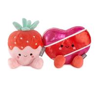 Hallmark Better Together, Strawberry and Chocolate Pair, Gift, Soft Toy, Teddy, Set of 2, Gift Set, Birthday, Valentines Day, Anniversary