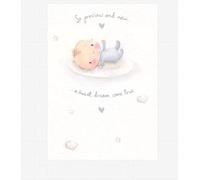 Hallmark Birth Arrival Baby Boy Card - So Precious an New. a Sweet Dream Come True