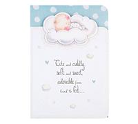 Hallmark Birth Of Boy Card "Lucky Baby" - Medium [Old Model]