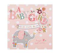 Hallmark Birth of Girl Card "Happy News" - Medium