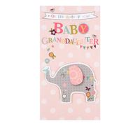 Hallmark Birth Of Granddaughter Card "Pride and Happiness" - Medium Slim