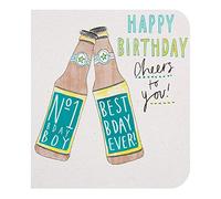 Hallmark Birthday Boy Card - Illustrated Beer Design