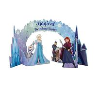 Hallmark Birthday Card - 3D Blue Frozen Design