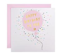 Hallmark Birthday Card - 3D Effect Balloon Design