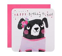 Hallmark Birthday Card - Cute Contemporary Illustrated Design