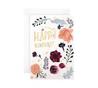 Hallmark Birthday Card - Floral 'good mail' Design