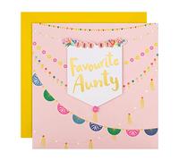 Hallmark Birthday Card for Aunty - Contemporary Party Decorations Design