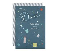 Hallmark Birthday Card for Dad - 3D Text Design