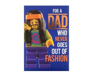 Hallmark Birthday Card for Dad - Lego Character Design