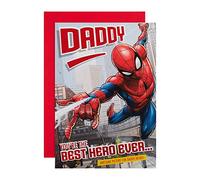 Hallmark Birthday Card for Daddy - Marvel Spider-Man Design