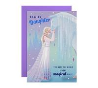 Hallmark Birthday Card for Daughter - Disney Frozen Design with Activity