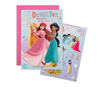 Hallmark Birthday Card for Daughter - Disney Princesses Design with Activity
