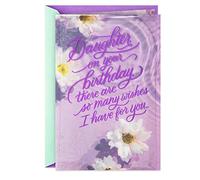 Hallmark Birthday Card for Daughter (So Many Wishes)