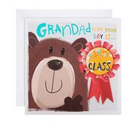 Hallmark Birthday Card for Grandad - Cute All About Gus Rosette Design