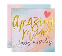 Hallmark Birthday Card for Mum - Contemporary Heart Design