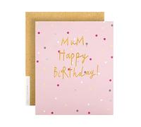 Hallmark Studio Birthday Card For Mum - Contemporary Text Design