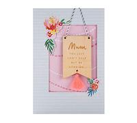 Hallmark Birthday Card for Mum - With Wooden Keepsake Decoration