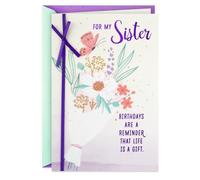 Hallmark Birthday Card for Sister (Life is a Gift)
