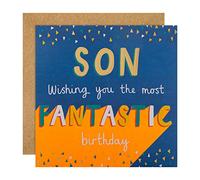 Hallmark Birthday Card for Son - Contemporary Text Based Design
