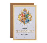 Hallmark Birthday Card - Harry Potter Hogwarts House Crest Design