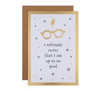 Hallmark Birthday Card - Harry Potter Marauder's Map Quote Design with Word Search Activity