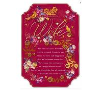 Hallmark Birthday Greeting Card | Wife | Creative and Attractive Design