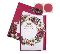 Hallmark Boxed Christmas Card for Mum - Traditional Wreath and Verse Design
