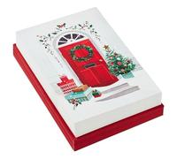 Hallmark Boxed Christmas Cards, Delivering Joy (40 Cards and 40 Envelopes) Red Front Door