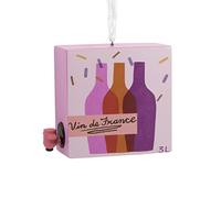 Hallmark Boxed Wine Christmas Ornament