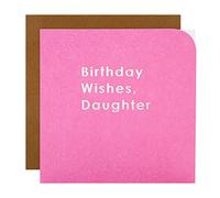 Hallmark Braille Birthday Card for Daughter - Contemporary Patterned Design