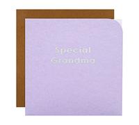 Hallmark Braille Birthday Card for Grandma - Contemporary Patterned Design