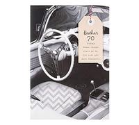 Hallmark Brother 70th Birthday Card 'Fantastic' - Medium