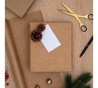 Hallmark Brown Kraft Wrapping Paper Roll 10m Gift Wrap 70cm Wide for Any Occasio